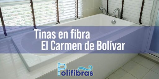 Tinas en fibra El Carmen de Bolívar